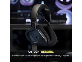 CORSAIR Vezeték Nélküli Headset, VOID v2 Wireless Gaming Headset, Dolby Atmos, carbon (CA-9011379-WW)