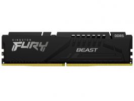 Kingston FURY Beast Black 8GB DDR5 5200Mhz CL40 Memória (KF552C40BB-8)