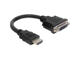 DELOCK HDMI - DVI átalakító kábel 20cm (65327)