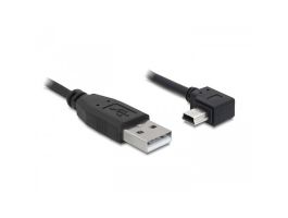 Delock kábel USB 2.0-A to USB mini-B 5pin 90 fokos, 3m (DL82683)