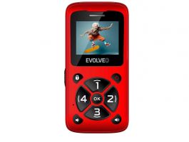 EVOLVEO EasyPhone ID (SGM EP-400-IDR) Piros