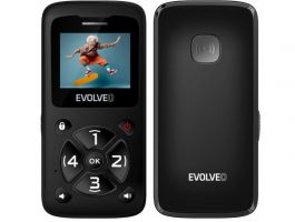 EVOLVEO EasyPhone ID (SGM EP-400-IDB) fekete