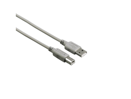 HAMA 200900, FIC ECO USB KÁBEL A-B1,5M, SZÜRKE
