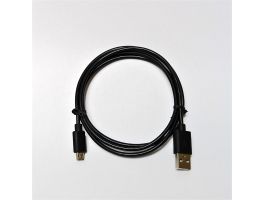 HAMA micro USB szövet adatkábel 1m (20074) fekete