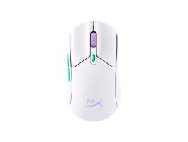 HP HYPERX vezeték nélküli gaming egér Pulsefire Haste 2 Core - fehér (8R2E7AA)