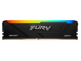 KINGSTON FURY Beast RGB 8GB DDR4 3200MHz CL16 DIMM Memória (KF432C16BB2A/8)