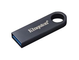 KINGSTON Pendrive 64GB, DT SE9 G3 220MB/s fém USB 3.2 Gen 1 Dark Nickel (KE-U2X64-1AC)