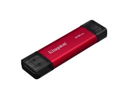 KINGSTON SSD Hordozható Dual USB-A/C 3.2 Gen 2 512GB Up to 1050MB/s (SPSD/512GB)