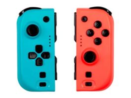 KONIX -  Nintendo Switch Vezeték Nélküli kontroller, Kék-Piros (2-PACK) (KX-SW-JOYS-BL-RD)