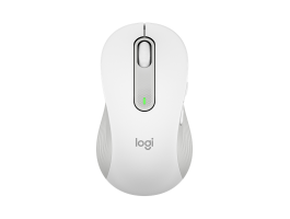 Logitech M650 Signature vezeték nélküli, balkezes egér (910-006240) Piszkosfehér