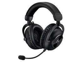 LOGITECH Pro X 2 Lightspeed Gaming Vezeték Nélküli Mikrofonos Fejhallgató, Fekete (981-001263)