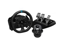 Logitech G923 Trueforce Combo - kormány, pedál, váltó - PS4/PS5/PC (991-000531)