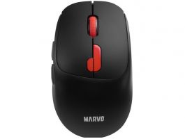 MARVO M809W BK vezeték nélküli egér - fekete