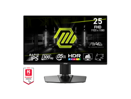MSI MAG 255PXF 24.5" FHD Rapid IPS 300Hz gaming monitor (9S6-3BC24M-031)