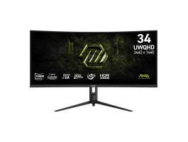 MSI Monitor GAMING MAG 342CQRF E20 Ívelt 34" UWQHD 3440x1440, 200Hz (9S6-3DB64H-089)