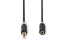 Nedis CABW22050AT20 sztereo audió kábel 3,5mm sztereo jack dugó - 3,5mm sztereo jack aljzat, 2 m