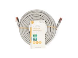 Nedis Cat6 patch kábel, szürke, aranyozott érintkezők, 10m (CCGL85220GY100)