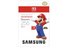 Samsung microSD Express kártya Nintendo Switch 2 konzolhoz 256 GB (N2P601)