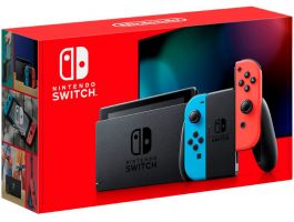 Nintendo Switch V2 Konzol (Piros/Kék)