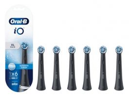 Oral-B iO fogkefefej Ultimate Clean XL pack 6db (10PO010462) fekete