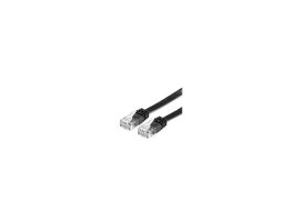 ROLINE Patch kábel VALUE UTP CAT6 lapos kivitel, Fekete 3m (21.99.0963)