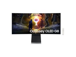 Samsung Odyssey OLED G8 G85SD Ultra 34" WQHD 175Hz ívelt Gaming monitor (LS34DG850SUXDU)