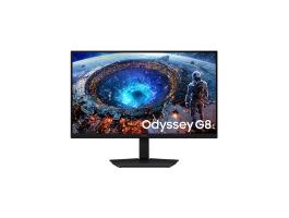 SAMSUNG Odyssey G8 G80HF 5K 360Hz Gaming IPS monitor 27", 5120x2880, 16:9, 350cd/m2, 1ms, 1DP/2xHDMI/2xUSB-A/USB-B (LS27HG806EFXEN)