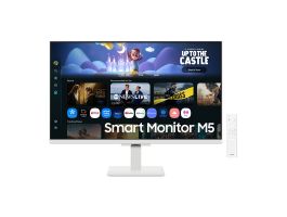 SAMSUNG 27 M5 FHD SMART IPS monitor (LS27FM501EUXDU) fehér