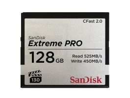 SANDISK Memóriakártya CF EXTREME Pro CFast 2.0  128GB, VPG130, 525MB/S