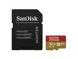 SanDisk microSDHC Extreme 32GB + Adapter (173420)