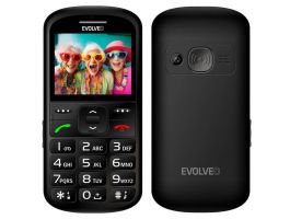 EVOLVEO EasyPhone XS EP-570-XS Mobiltelefon, fekete