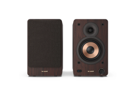 SHARP CP-SS30BR 2.0 Polchangszóró, 60W, USB/Bluetooth, Barna