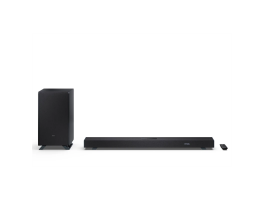 SHARP Q HT-SBW53121(BK) 3.1.2 Dolby Atmos / DTS:X Vezeték nélküli hangprojektor mélynyomóval, Fekete (HT-SBW53121(BK))