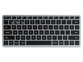Satechi Slim X1 Bluetooth BACKLIT Wireless Keyboard - CZ - Space Grey (ST-BTSX1M-CZ)