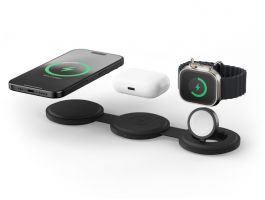Satechi OntheGo 3-in-1 Wireless Charger - Black (ST-QTG31K)