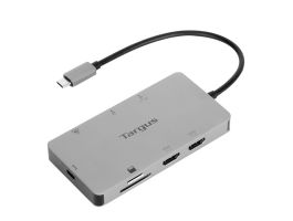 Targus USB-C Universal Dual HDMI 4K Dokkoló, 100W PD Pass-Thru (DOCK423EU)