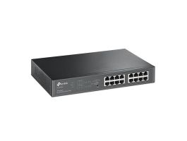 TP-LINK 16 portos gigabites Easy Smart PoE switch 8 PoE+ csatlakozással (TL-SG1016PE)