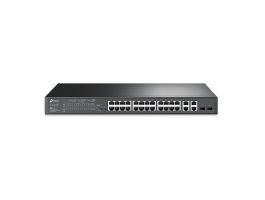 TP-LINK JetStream 24-Port 10/100Mbps + 4-Port Gigabit Smart Switch (TL-SL2428P)