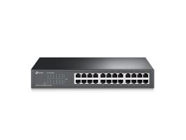 TP-Link 24x100Mbps (TL-SF1024D) Fémházas Asztali/ Rackes Switch