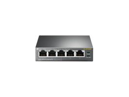 TP-LINK 5-Portos 10/100 Mbps asztali switch 4 PoE porttal (TL-SF1005P)