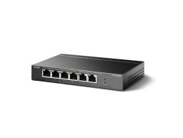 TP-Link TL-SF1006P Fémházas Asztali Switch