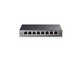 TP-LINK 8 portos Gigabites, Fémházas, Asztali Switch (TL-SG108E)