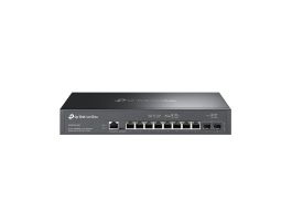 TP-LINK 8x2.5Gbps + 2x10G SFP+ + 1xkonzol port + 1xMicro-USB port, Menedzselhető Rackes switch (SG3210X-M2)
