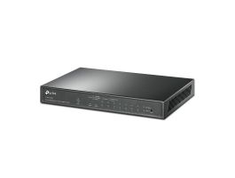 TP-Link TL-SG1210MPE 9 Portos Menedzselhető Fémházas Asztali Switch