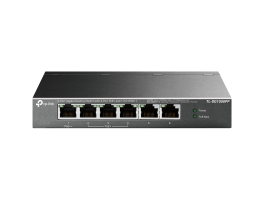 TP-Link TL-SG1006PP 6x1000Mbps(3xPOE+ + 1xPOE++) Fémházas Asztali Switch