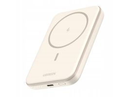 UGREEN Mágneses Powerbank 5000mAh PB560, USB-C, 15W (bézs)