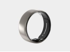 Ultrahuman Ring Air - Smart Ring / Size-08- Raw_Titanium okosgyűrű (UHRA-RT-08)