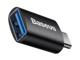 Baseus Ingenuity Series Mini OTG Adapter USB Type-A 3.1 to USB Type-C 3.1 átalakító (ZJJQ000003) kék