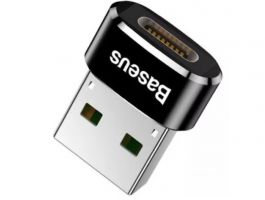 Baseus USB Type-A to USB Type-C átalakító (CAAOTG-01) fekete