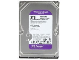 WESTERN DIGITAL 3.5" HDD SATA-III 3TB 5400rpm 128MB Cache, CAVIAR Purple